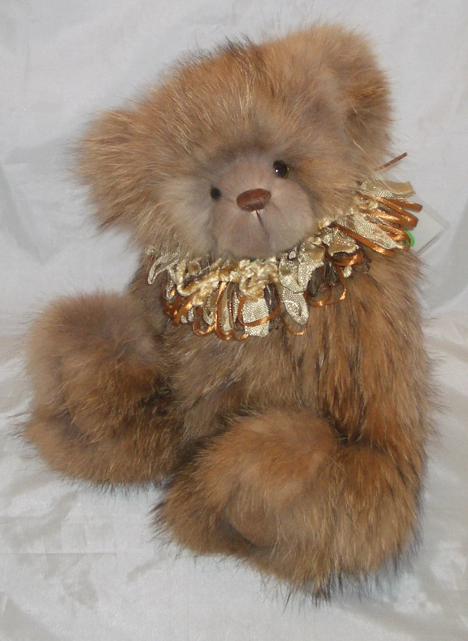 teddy bears out of heirloom materials and furs